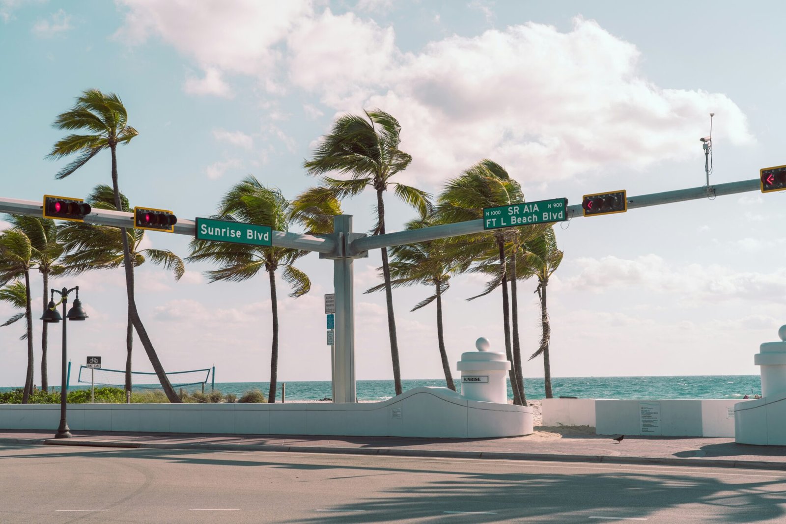 Der Sunrise Boulevard in Fort Lauderdale