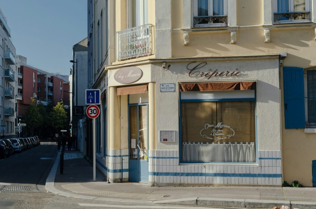 Le Havre Eine Aufnahme der Creperie Chez Marion in Le Havre