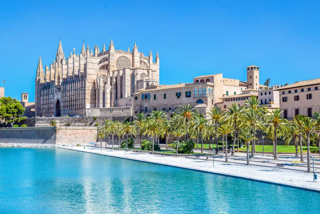 Eine Aufnahme der Catedral de Santa María de Palma de Mallorca