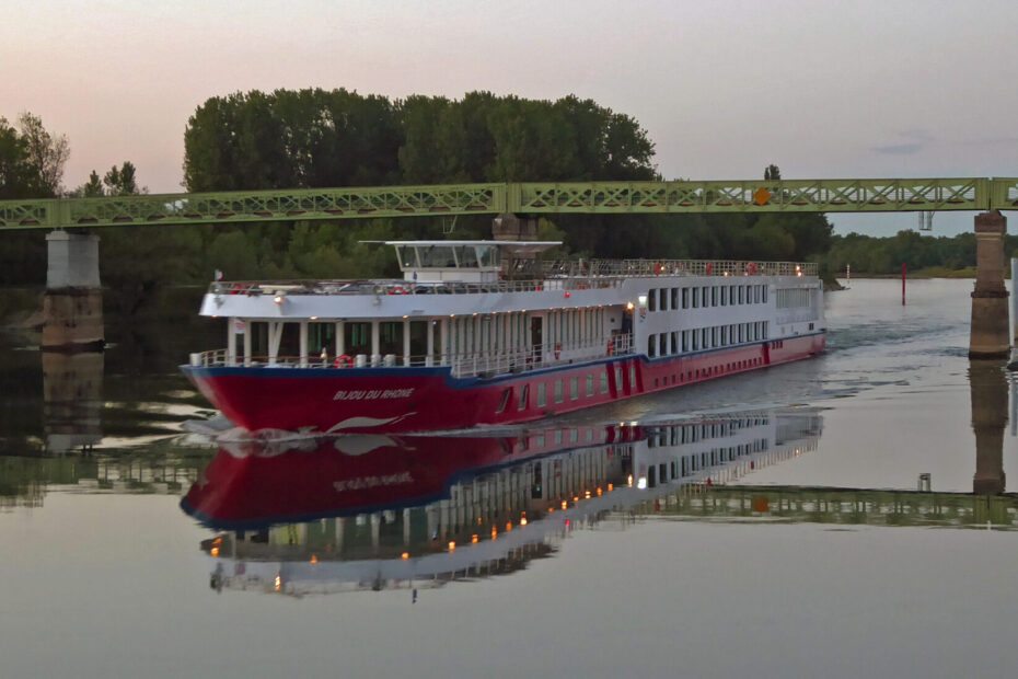 Eine Aufnahme der Bijou du Rhone von nicko cruises auf der Saone, 2017.