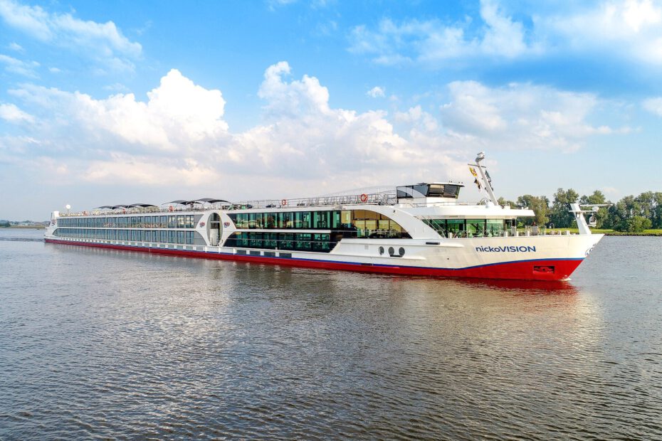 Eine Aufnahme der nickoVISION von nicko cruises, 2018.